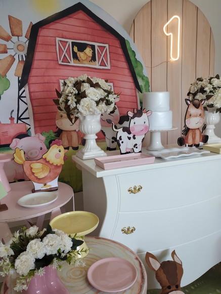 Decoração Festa Fazendinha Menina