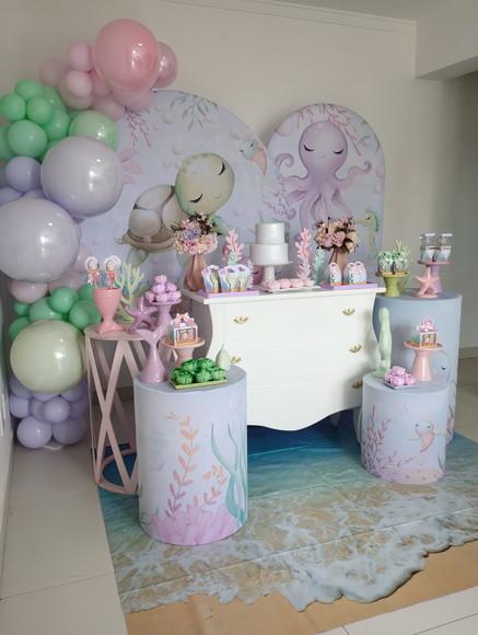 Decoração Festa Fundo do Mar
