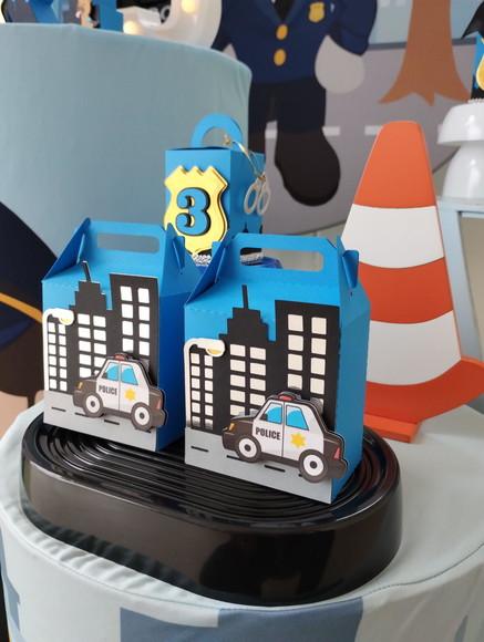Decoração Festa Polícia
