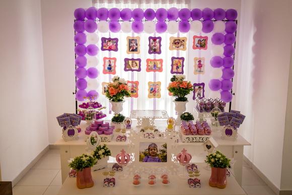 DECORAÇÃO FESTA PRINCESA SOFIA
