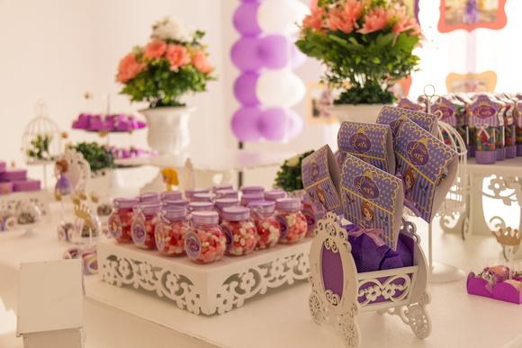 DECORAÇÃO FESTA PRINCESA SOFIA