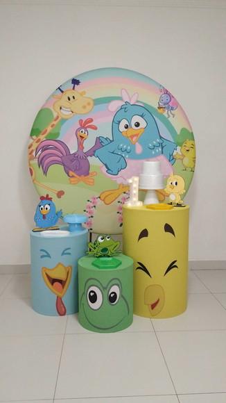 Decoração Galinha Pintadinha