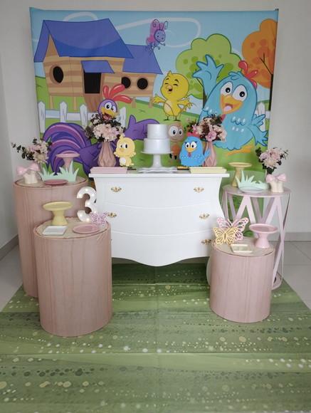 Decoração Galinha Pintadinha
