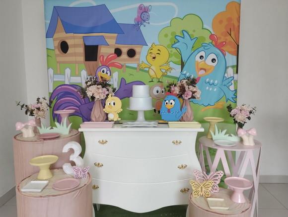 Decoração Galinha Pintadinha