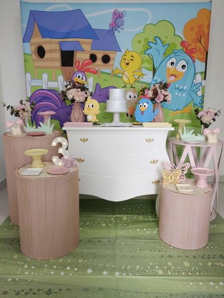 Decoração Galinha Pintadinha