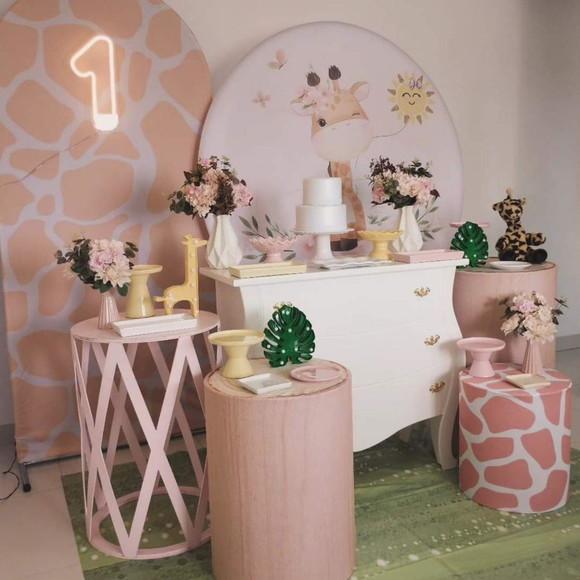 Decoração Girafa