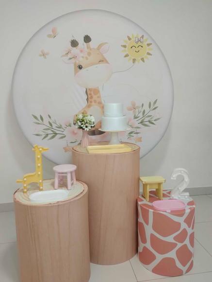 Decoração Girafa