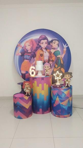 Decoração Guerreiras do K-pop