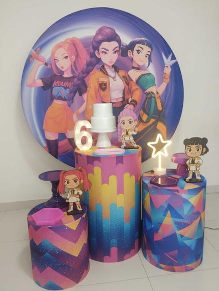 Decoração Guerreiras do K-pop