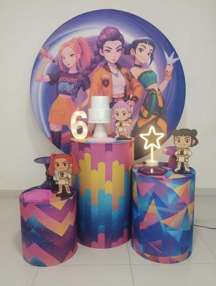 Decoração Guerreiras do K-pop