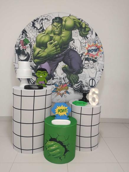 Decoração Hulk