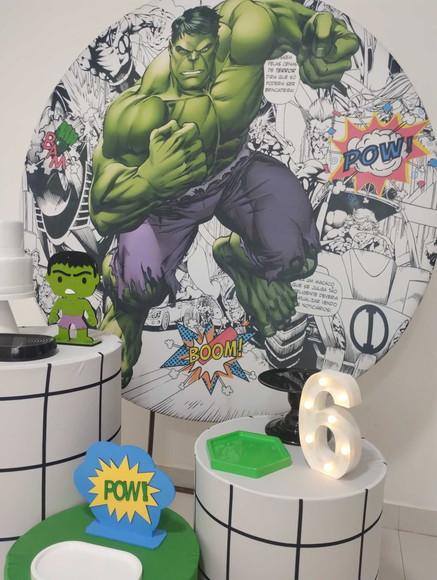 Decoração Hulk