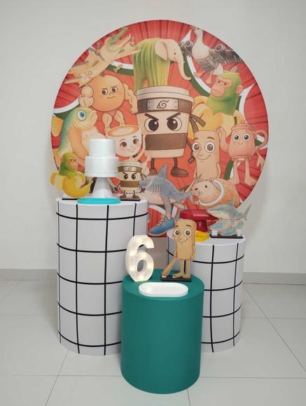 Decoração Italian Brainrot Tralalero Tralala