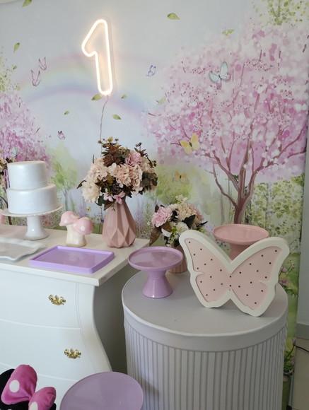 Decoração Jardim da Minnie
