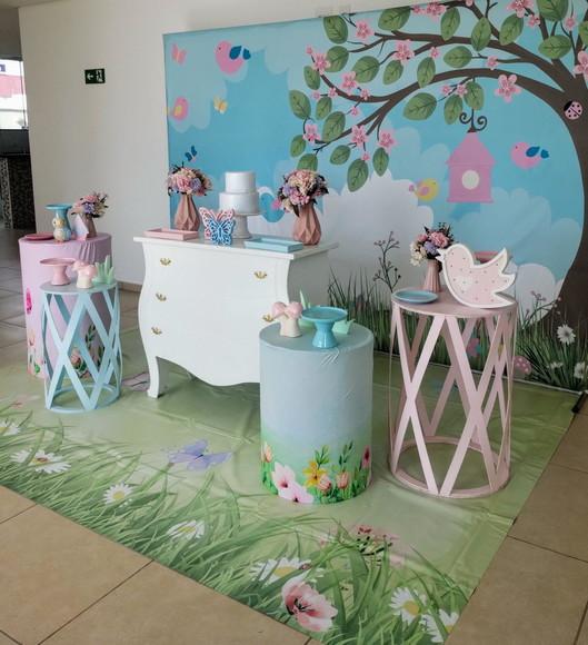 Decoração Jardim dos Passarinhos
