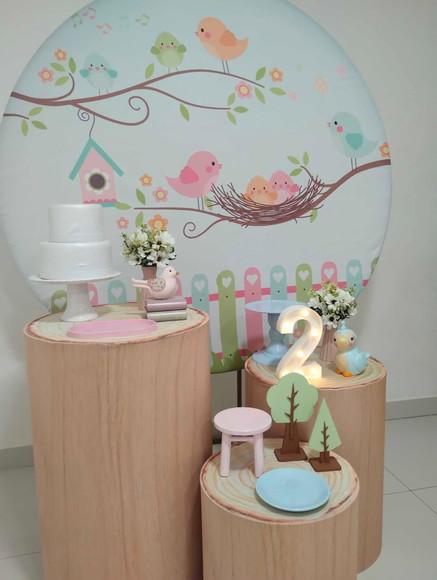 Decoração Jardim dos Passarinhos