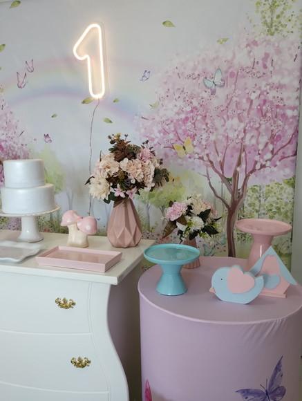 Decoração Jardim Encantado dos Passarinhos