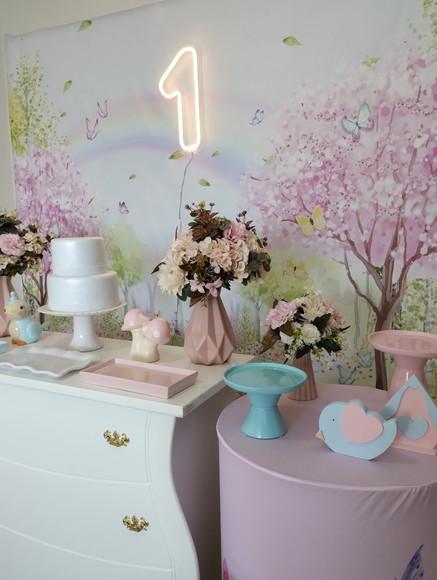Decoração Jardim Encantado dos Passarinhos