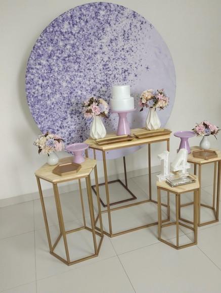 Decoração Lilás 14 Anos