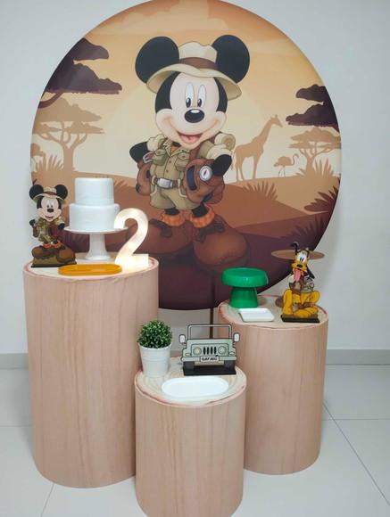 Decoração Mickey Safari