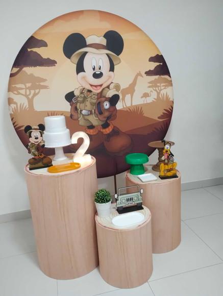 Decoração Mickey Safari
