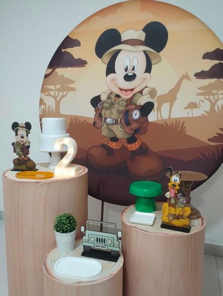 Decoração Mickey Safari