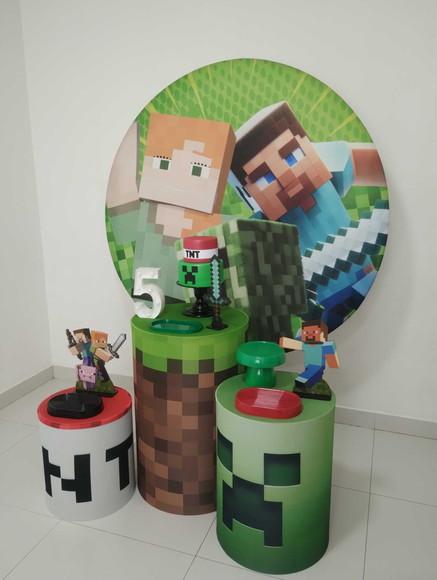 Decoração Minecraft Aluguel