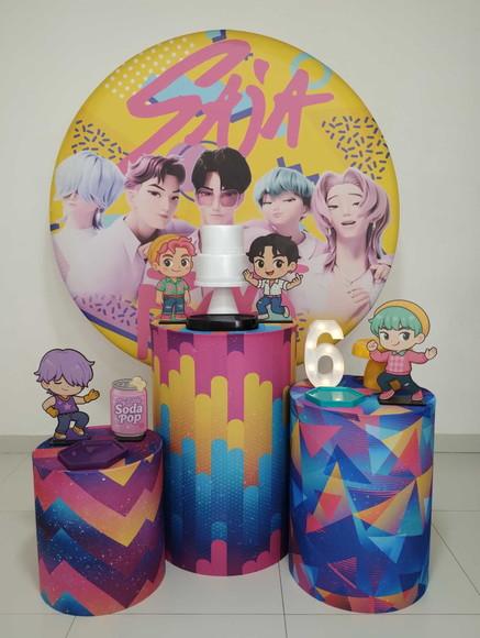 Decoração Saia Boys
