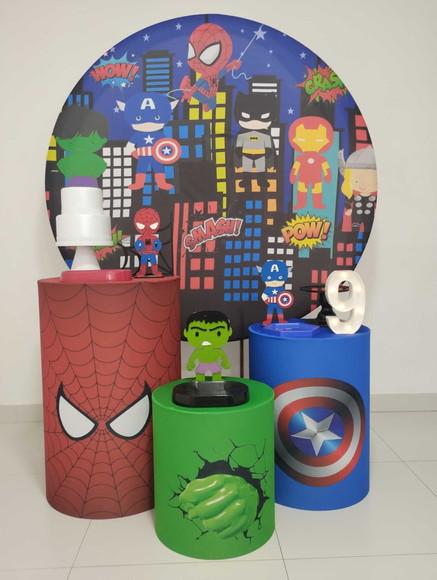 Decoração Super Heróis