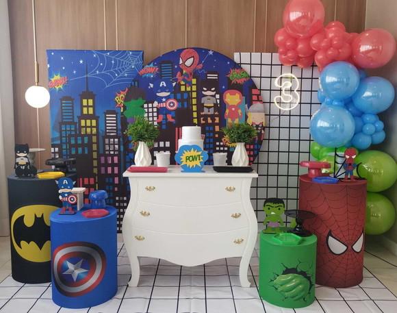 Decoração Super Heróis