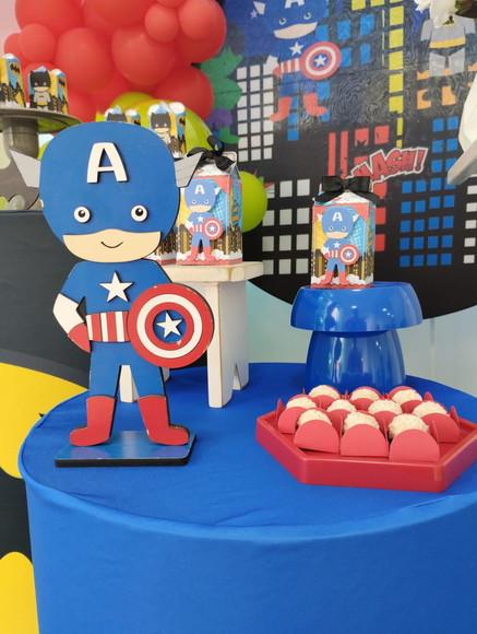 Decoração Super Heróis
