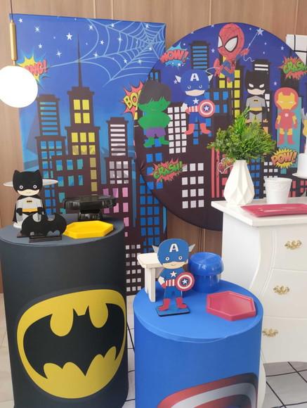 Decoração Super Heróis