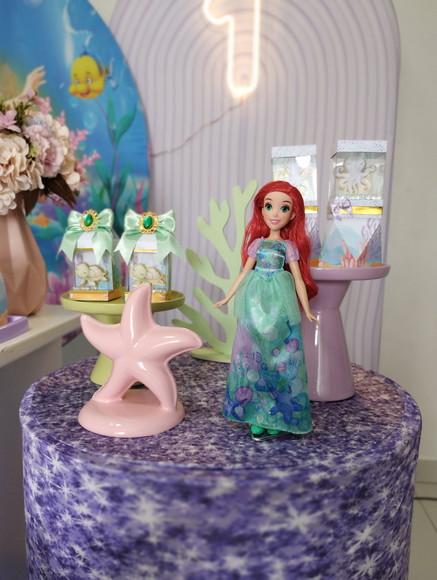 Festa Ariel com Decoração de Balões