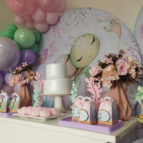 Festa Fundo do Mar com Decoração de Balões