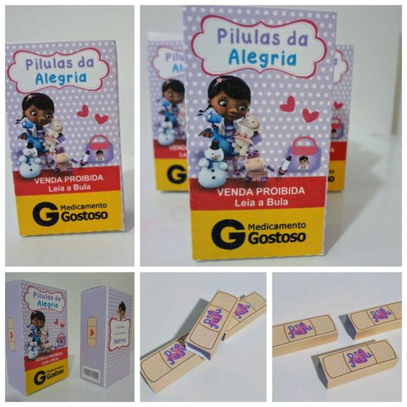 Kit Caixinha Dra Brinquedos 24 Unidades + 48 Capa para Bis