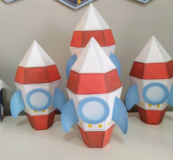 Kit Festa Astronauta - 25 Caixinhas