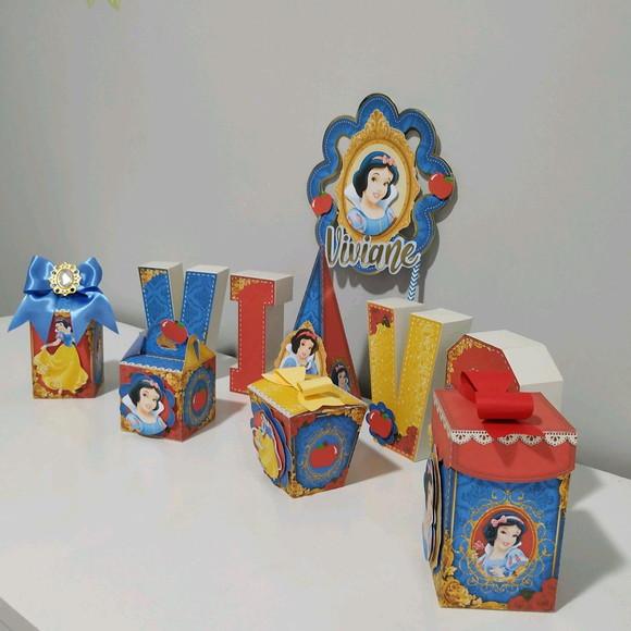 Kit Festa Branca De Neve