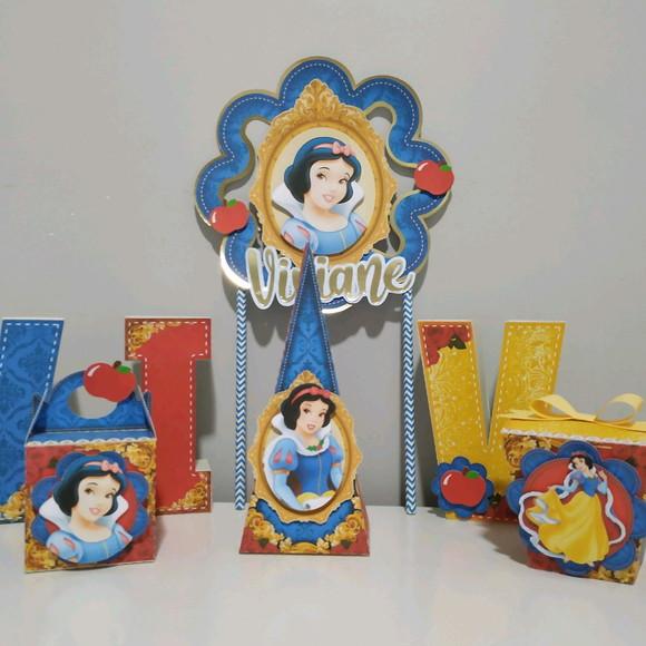 Kit Festa Branca De Neve