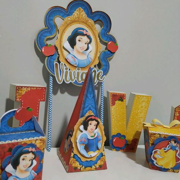 Kit Festa Branca De Neve