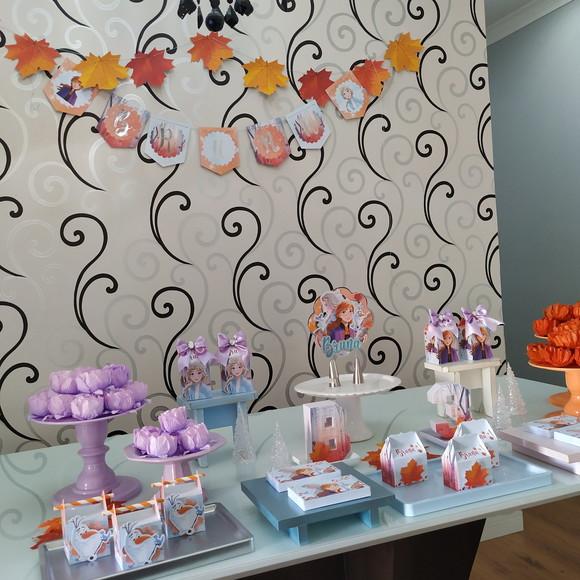 Kit festa em casa Frozen 2