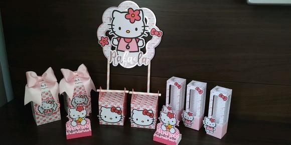 Kit Festa Hello Kitty - 39 Ítens