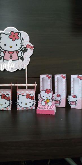 Kit Festa Hello Kitty - 39 Ítens