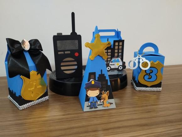Kit Festa Polícia 15 Unidades