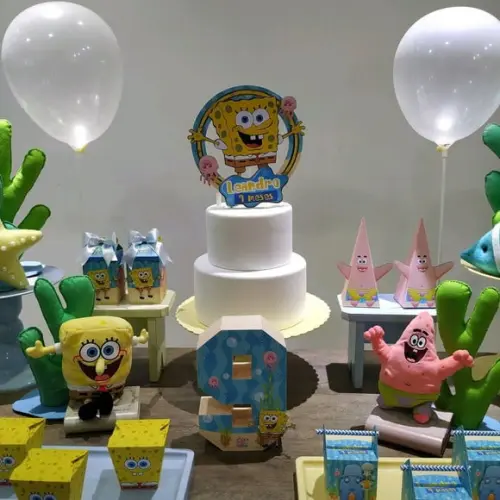 Aluguel de Decoração Bob Esponja