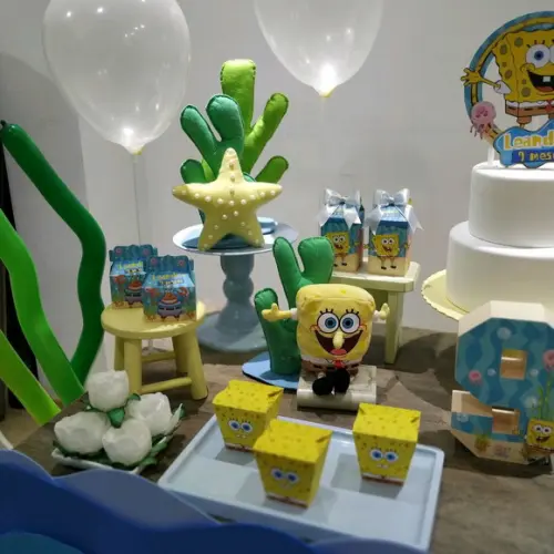 Aluguel de Decoração Bob Esponja