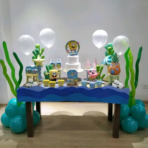 Aluguel de Decoração Bob Esponja