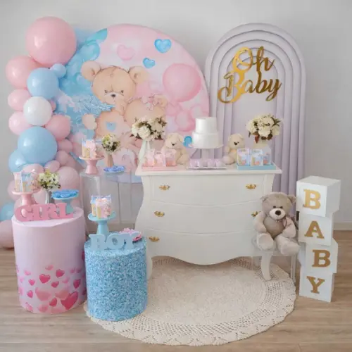 Aluguel de Decoração Chá Revelação