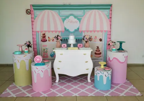 Aluguel de Decoração Confeitaria