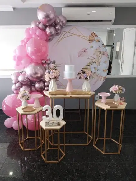 Aluguel de Decoração Festa 30 Anos