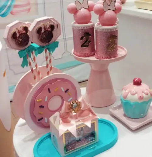 Aluguel de Decoração Confeitaria da Minnie com Balões